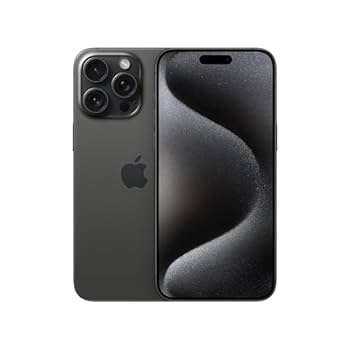 Amazon.com: Apple iPhone 15 Pro Max, 512GB, Black Titanium